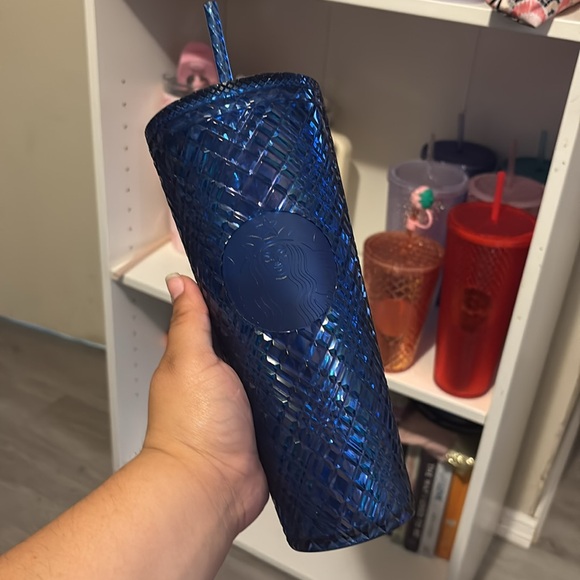 blue Starbucks cup - Picture 3 of 3